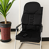 Масажна накидка з підігрівом Massage Cushion JB-100B — 5 програм + вібромасаж спини, фото 4