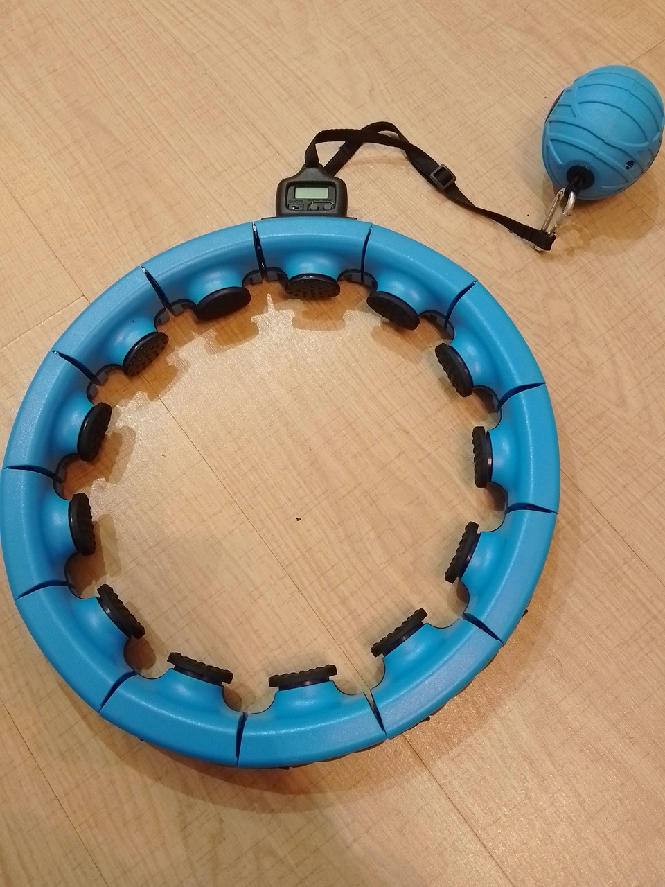 Кільцевий масажер для талії з грушою, фото 1