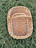 Корзина плетена з лози. Арт:085, фото 6