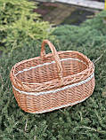 Корзина плетена з лози. Арт:085, фото 3