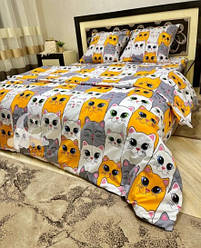 Полуторний комплект постільної білизни із Бязі Голд "Прайд"