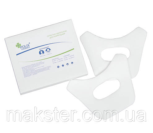 Серветки під коффердам Polix PRO&MED, 50 шт, спанлейс, фото 1