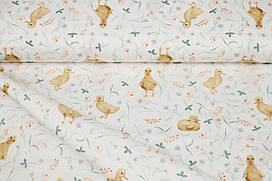 Сатин-твіл Каченята, ширина 160 см