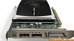 Відеокарта NVIDIA Quadro 2000 1GB GDDR5 128 bit професійна відеокарта для CAD AutoCAD SolidWorks 3D графіка моделювання