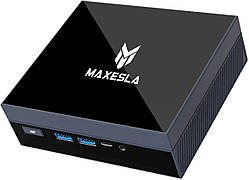 Міні-ПК Maxesla Windows 11 Pro, Intel Celeron N5105 2,9 ГГц 8 ГБ DDR4 256 ГБ SSD M.2, Мінікомп'ютер 2X HDMI UHD, Дводіапазонний