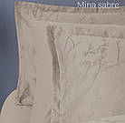 Постільна білизна Altinbasak сатин жаккард євро розмір Mina sabre, фото 2