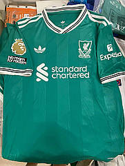 Футболка зелена чоловіча Торрес 9 Кин 4 Ліверпуль Torres Liverpool FC 2025-2026