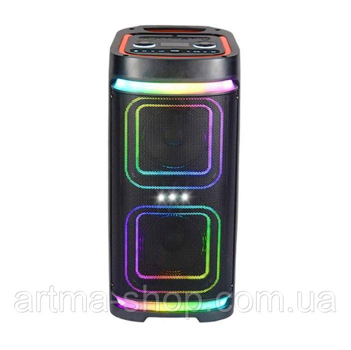 Акустична система KOLAV-M2632 з мікрофоном і пультом Портативна бездротова акустика 40 Вт 6.5*2"