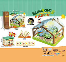 Набір для дослідів теплиця MBL 311 підсвітка, лампа, насіння, горщики