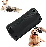 Щітка для догляду за вовною HistoTree Groomify для собак та кішок чорна 14х7х3,5 см ABS метал