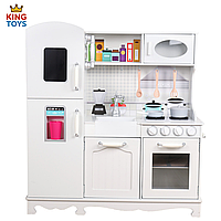 Дитяча кухня «Маленький Шеф» із плитою та LED-підсвіткою + аксесуари