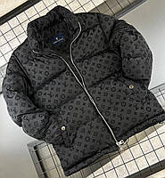 Пуховик Louis Vuitton мужской черный зимний пуховик эхо виттон черный мужской