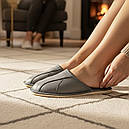 Шкіряні чоловічі капці на хутрі 438-41, фото 2