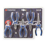 Набір інструменту MINI "плоскогубці+довгогубці 2шт+бокорізи+кусачки торцеві" обрізаний. губцевого