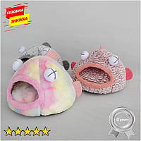 Ліжко для хатніх тварин риба плюшева лежанка котів собакам