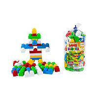 Конструктор "BAMSIBLOCK №1" 115/2 (15) "BASIC" 60 деталей, в пакеті