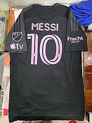 Футболка чорна чоловіча Мессі 10 Інтер Маямі Messi Miami