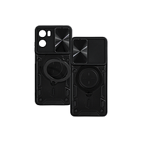 Чохол протиударний для Motorola Moto G05 Антишок Метал Шторка кільце