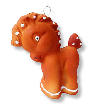 Новорічні іграшки символ 2026 року Коня