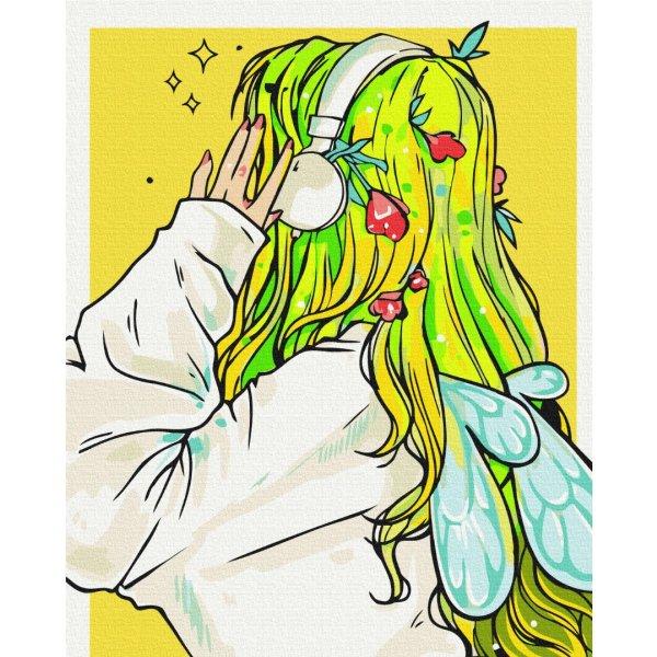 Картина за номерами "Playlist феї @ nila_art_art" 48х60см BS53520L-SKL-II G-Rich, фото 1
