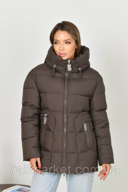 sk_h ᐉ ≡ Куртка женская зимняя с капюшоном р-ры 46-56 (4цв