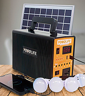 Зарядная станция 150W/220V Портативные электростанции + 2 солнечных панели Бесшумная и портативная зарядная станция