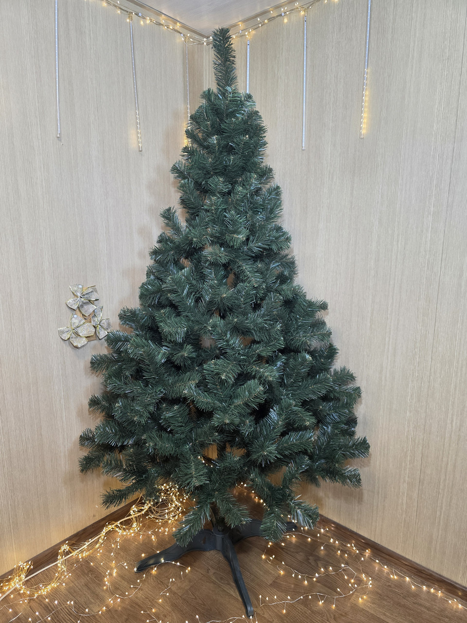Штучна ялинка звичайна зелена, 2 м, фото 1