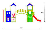 Дитячий ігровий комплекс Двійка лаз 1500, фото 6