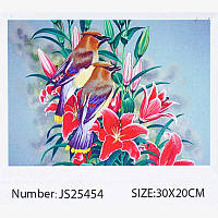 Алмазна мозаїка JS 25454 (50) "TK Group", "Птахи", 30х20 в коробці