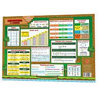 Навчальний килимок Математика 1-4 134166 А3