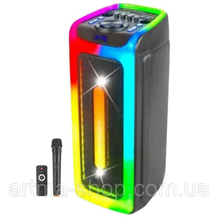 Акустична система KOLAV-D2806 з мікрофоном і пультом Портативна бездротова акустика 40 Вт 8*2", фото 1