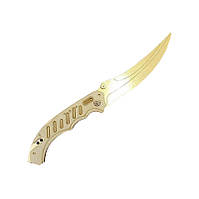 Ніж дерев'яний сувенірний "ФЛІП GOLD" Сувенір-Декор FLI-G