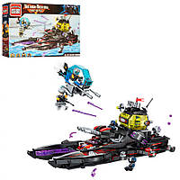 УЦІНКА! Конструктор 2719-UC катер, вертоліт, фігурки, 675 дет