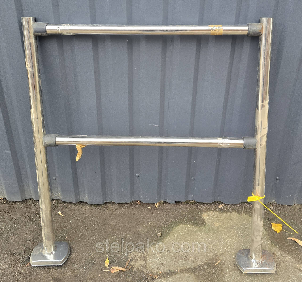 Комплект огорожі 96 см., висота 105 см., (2 стовпчики + 2 труби) Б/у, фото 1