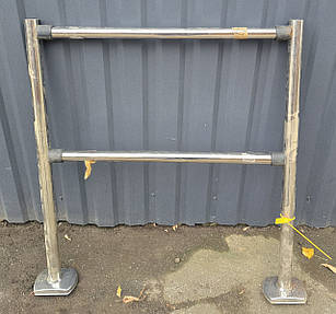 Комплект огорожі 96 см., висота 105 см., (2 стовпчики + 2 труби) Б/у