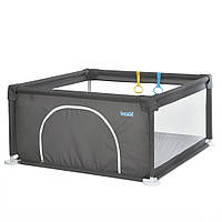 Дитячий манеж MR 1339-G, сірий, ширина з ніжками 132 см