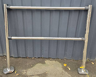 Комплект огорожі 125 см., висота 105 см., (2 стовпчики + 2 труби) Б/у