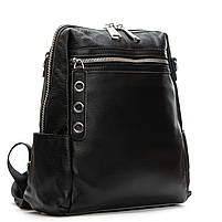 Сумка Женская Рюкзак кожа ALEX RAI 8781-9 black.Купити жіночі рюкзаки гуртом і в роздріб із натуральної шкіри в Україні, фото 2