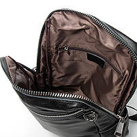 Сумка Женская Рюкзак кожа ALEX RAI 8781-9 black.Купити жіночі рюкзаки гуртом і в роздріб із натуральної шкіри в Україні, фото 7