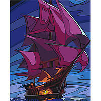 Картина за номерами без підрамника "Мрія мандрівника" 10628-ACNF 40х50 см