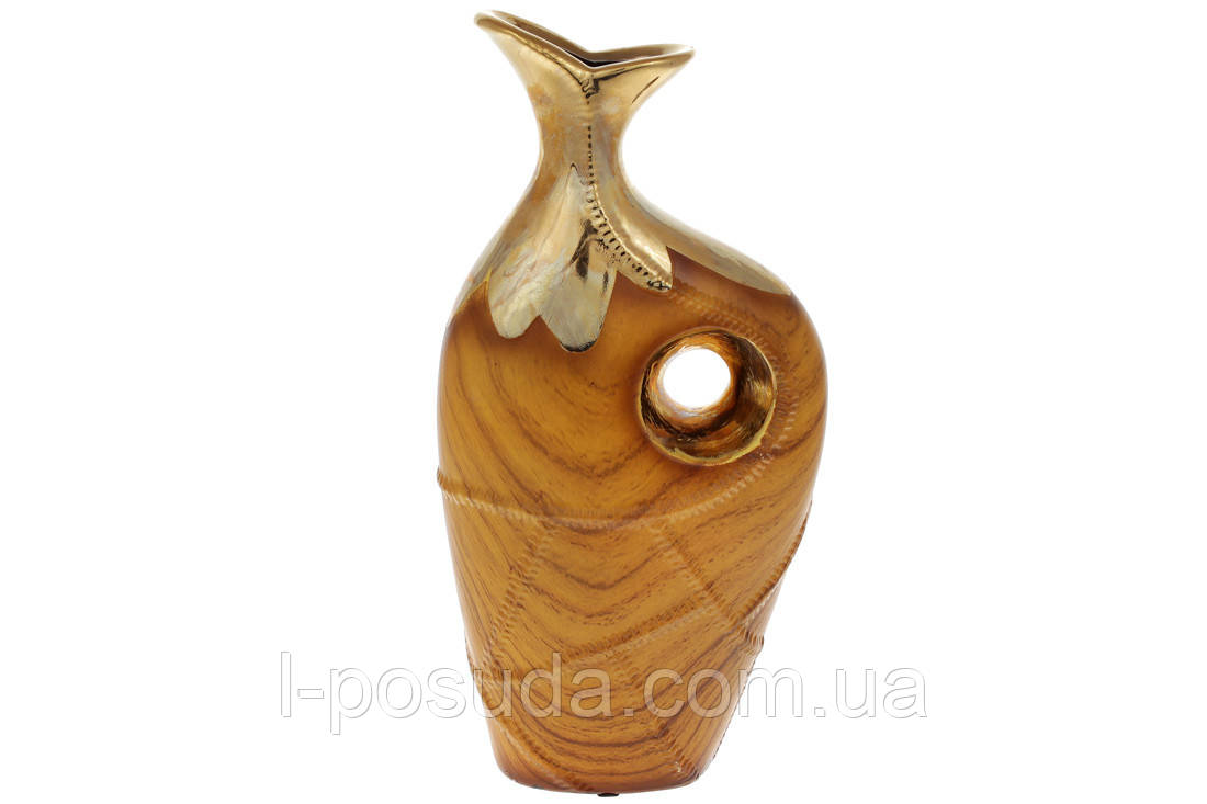 Висока керамічна ваза 37 см для квітів, фото 1