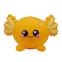 Колекційна іграшка-антистрес "Аксолотль Сонні" Smooshzees 08227 серії Luvzees