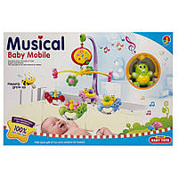 Дитячий мобіль на ліжечко "Ведмедик" 6518E, музика
