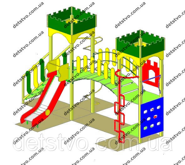 Дитячий ігровий комплекс "Двійка-комбі", фото 1