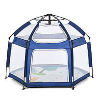 Дитячий манеж MR 1512 Sapphire Blue 146×127×110 см