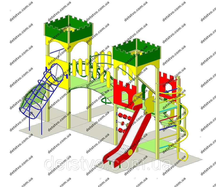 Дитячий ігровий комплекс "Двійка-максі", фото 1