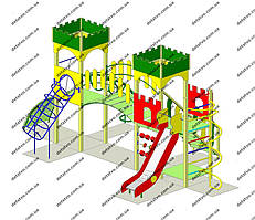 Дитячий ігровий комплекс "Двійка-максі"