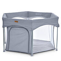 Дитячий манеж SWIFT 6 ME 1195 Gray 145х117х74 см