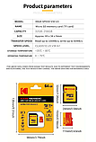 Карта пам'яті micro SD Kodak 64Gb U3, A1 class 10, UHS-I High Speed, фото 4