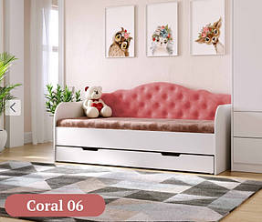 Ліжко дитяче з м'якою спинкою Софія з ящиком Viorina DEKO (Виорина Деко) купити в Одесі, Україні